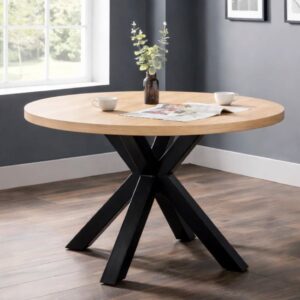 Berwick Oak Round Dining Table - Seats 4